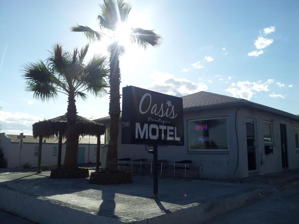 Oasis Boutique Motel Boulder City Bagian luar foto