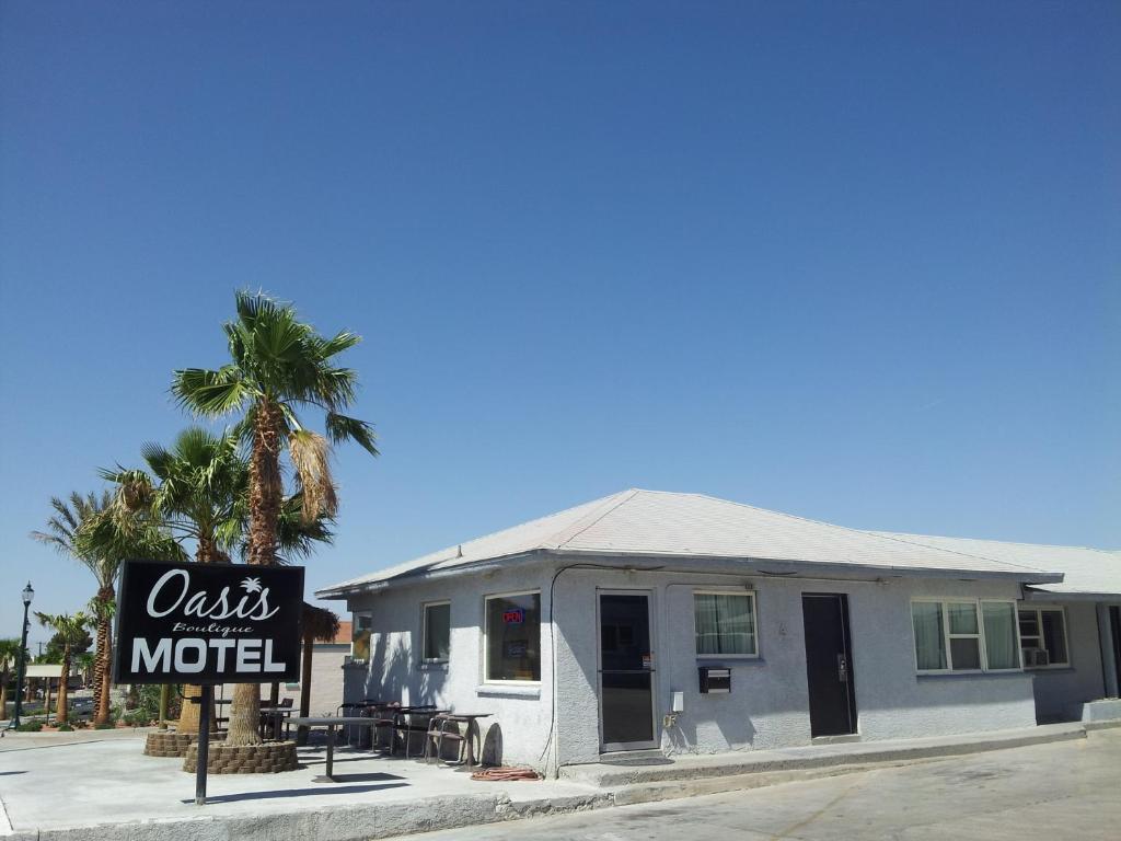 Oasis Boutique Motel Boulder City Bagian luar foto